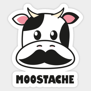 Moustache Sticker